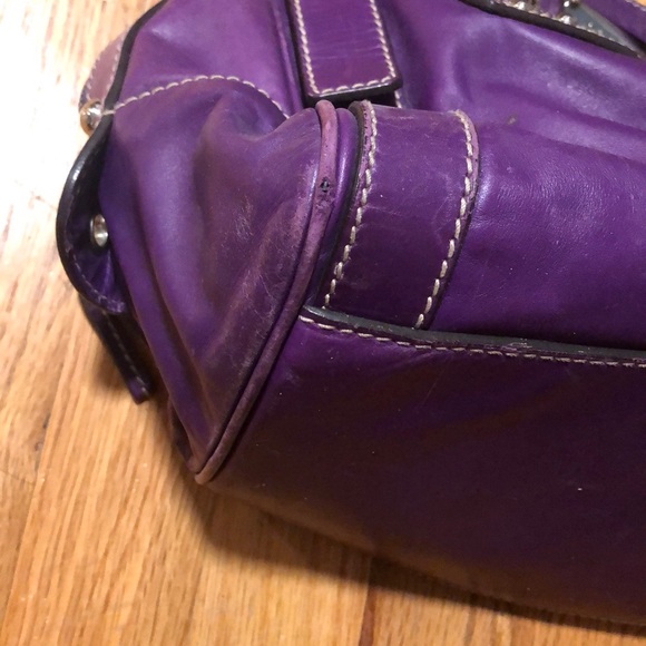 Dolce & Gabbana Purple Leather Purse - Picture 5 of 5